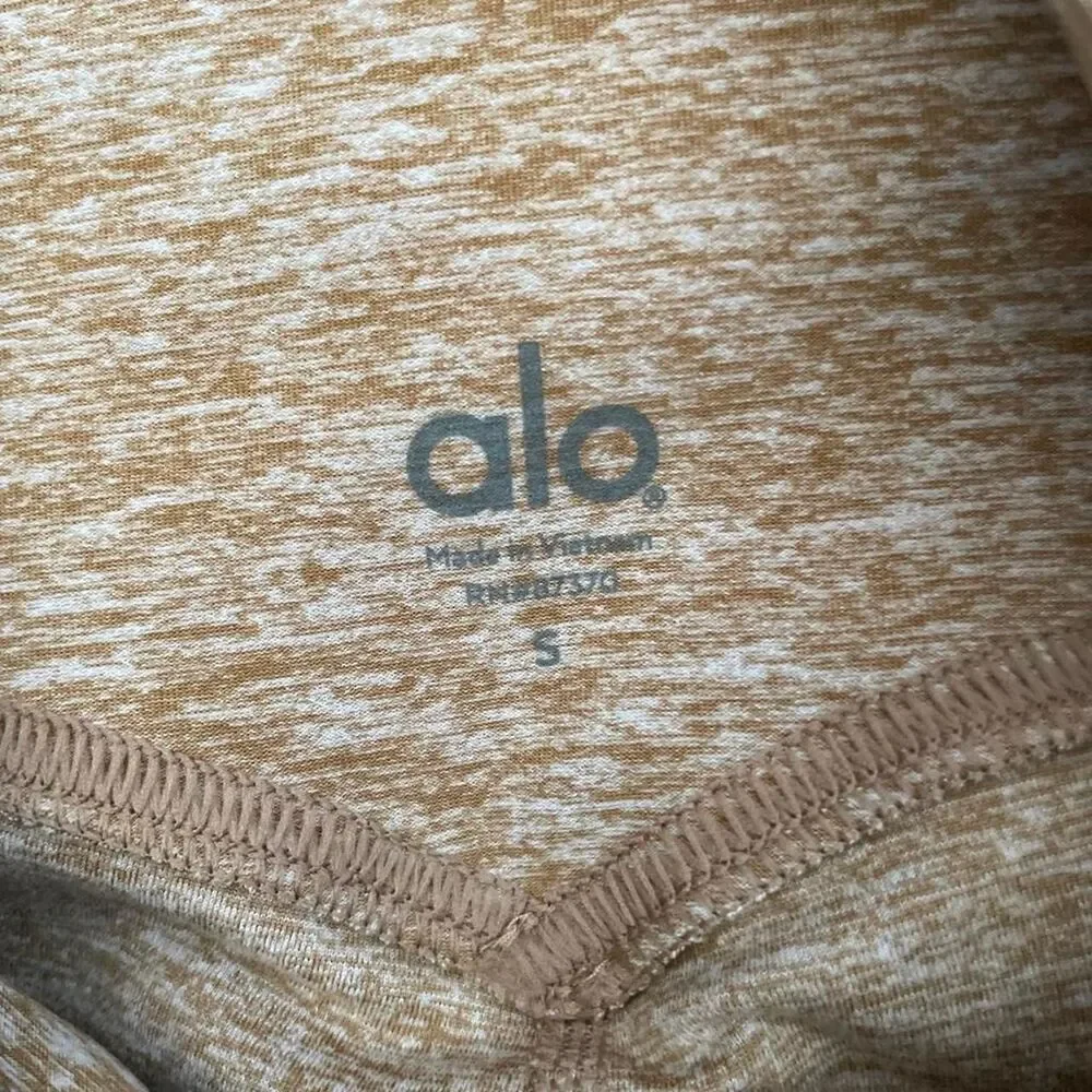 Alo Yoga Alosoft Sheila Colorblock Leggings XS High Waist Yoga Pilates